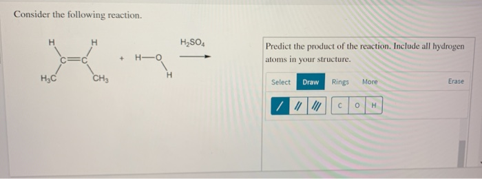 Solved Consider The Following Reaction. H2SO4 + HO - = C | Chegg.com