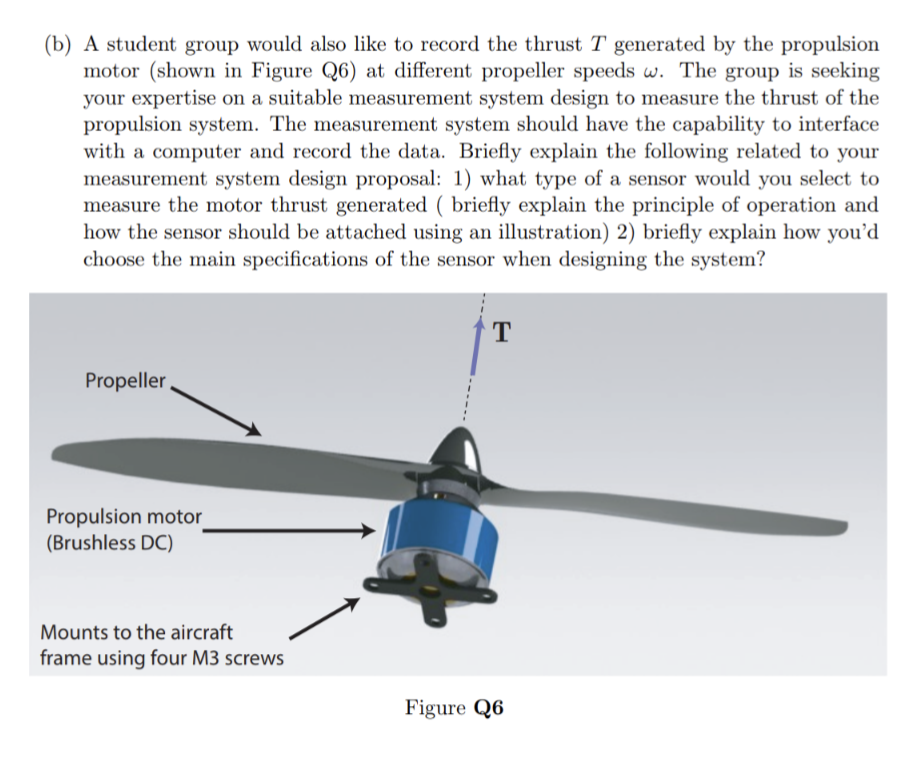 Solved Q6. A radio controlled aircraft is instrumented with | Chegg.com