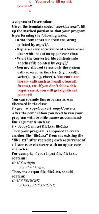 Solved could you please help me get the correct code in C | Chegg.com