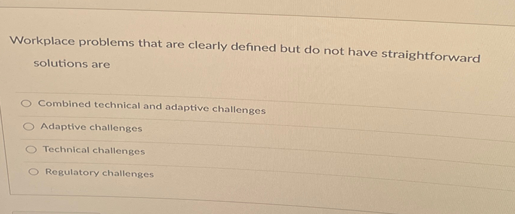 Solved Workplace problems that are clearly defined but do | Chegg.com