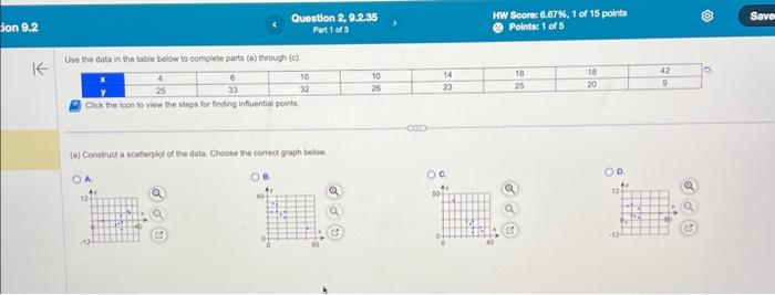 tion 9.2 K Use the data in the table below to | Chegg.com