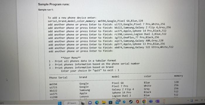 Solved Question ( 90 points) Write a Python program that | Chegg.com