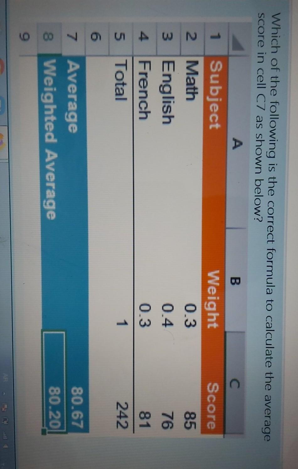 Solved Which of the following is the correct formula to | Chegg.com