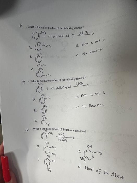 Solved What product contained the 18O label?18. What is the | Chegg.com