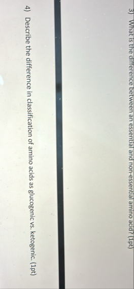 Solved What is the difference between an essential and | Chegg.com