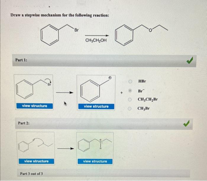 Solved Draw A Stepwise Mechanism For The Following Reaction: | Chegg.com