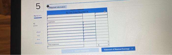 Solved Prepare the balance sheet at December 31 .Required | Chegg.com