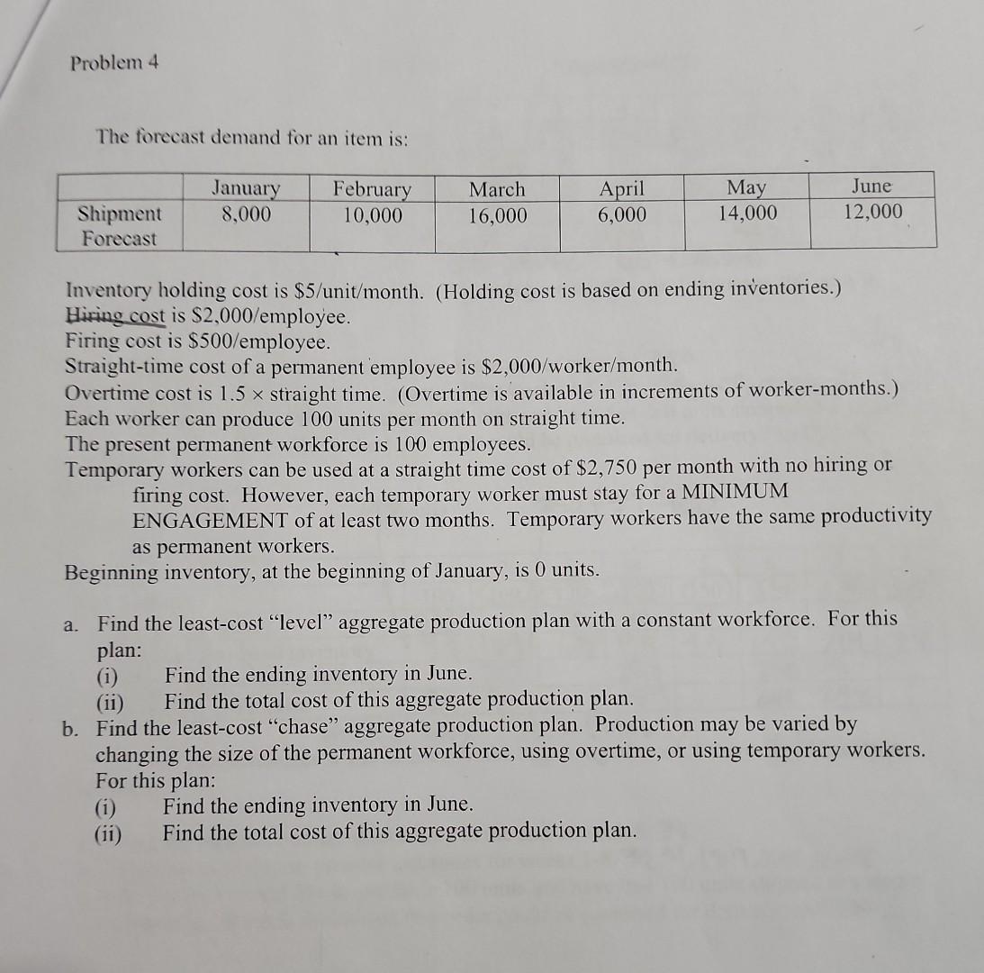 Solved Problem 4b I'm having trouble figuring out my grid | Chegg.com