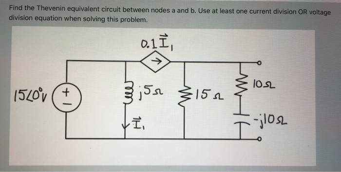 Solved Find the Thevenin equivalent circuit between nodes a | Chegg.com