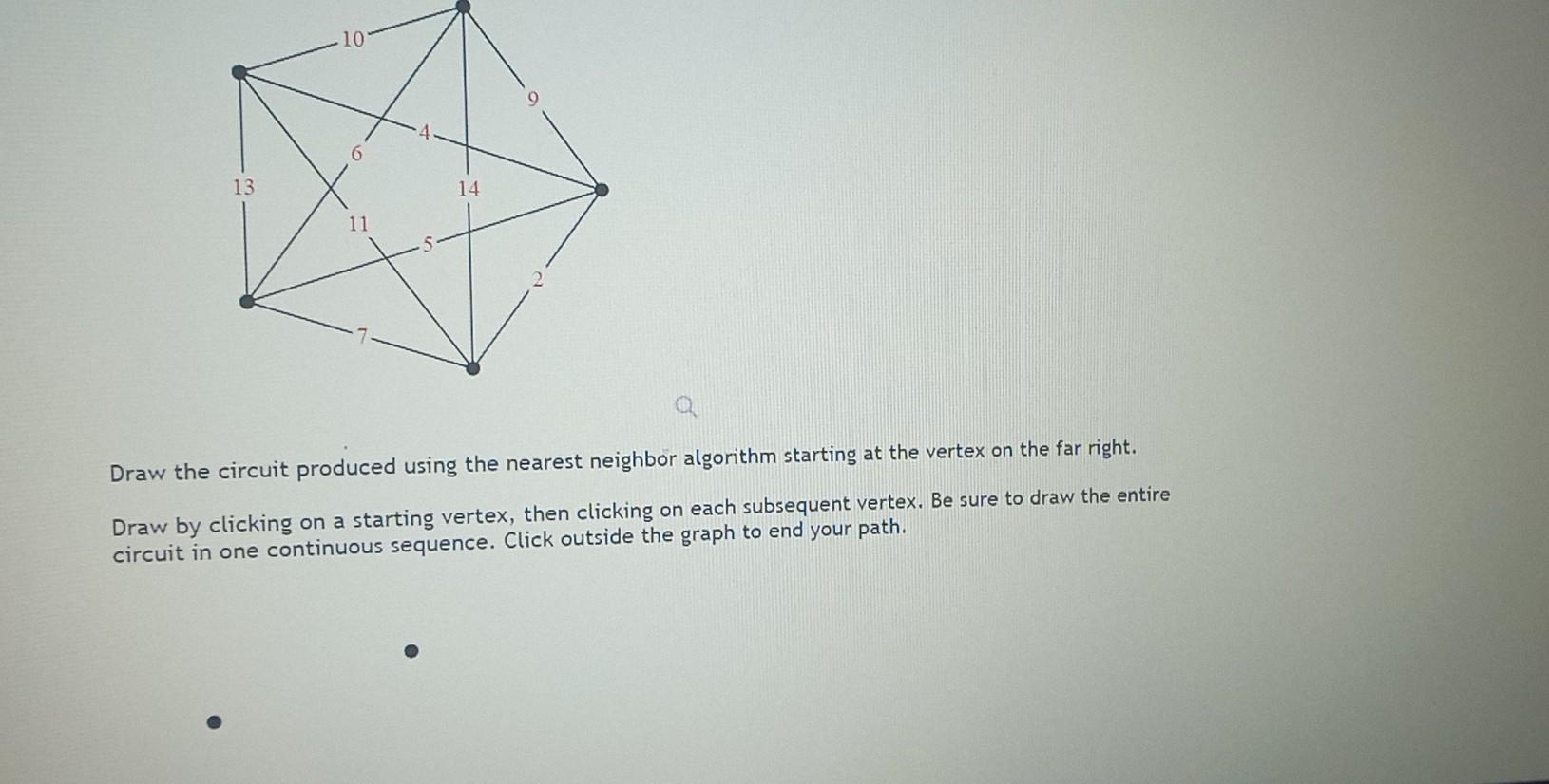 Solved Draw The Circuit Produced Using The Nearest Neighbor | Chegg.com