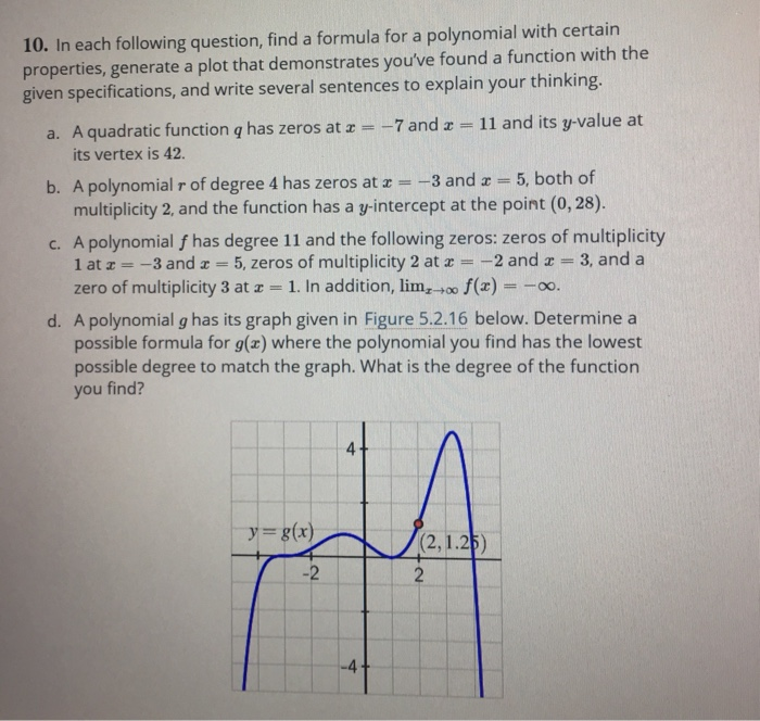 Solved please answer parts a, b, c, and d with a full | Chegg.com