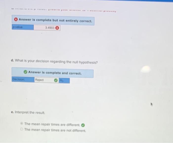 Solved There are four auto body shops in Bangor, Maine, and