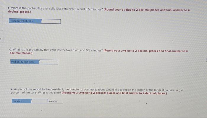 Solved A study of long-distance phone calls made from | Chegg.com