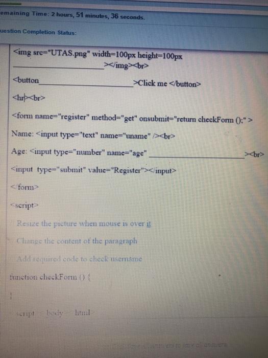 Solved QUESTION 16 6.5 points Modify the below code to do | Chegg.com