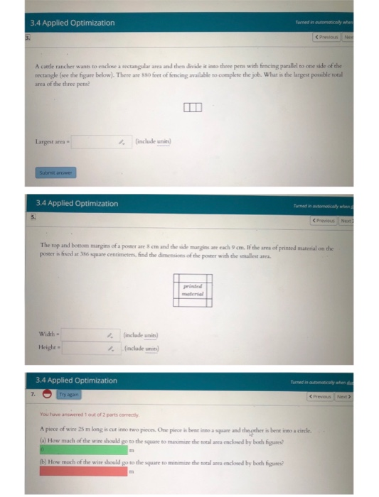 Solved I have done these multiple times and cannot seem to | Chegg.com