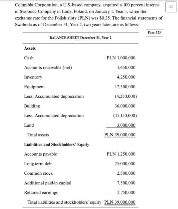 solved-columbia-corporation-a-u-s-based-company-acquired-chegg