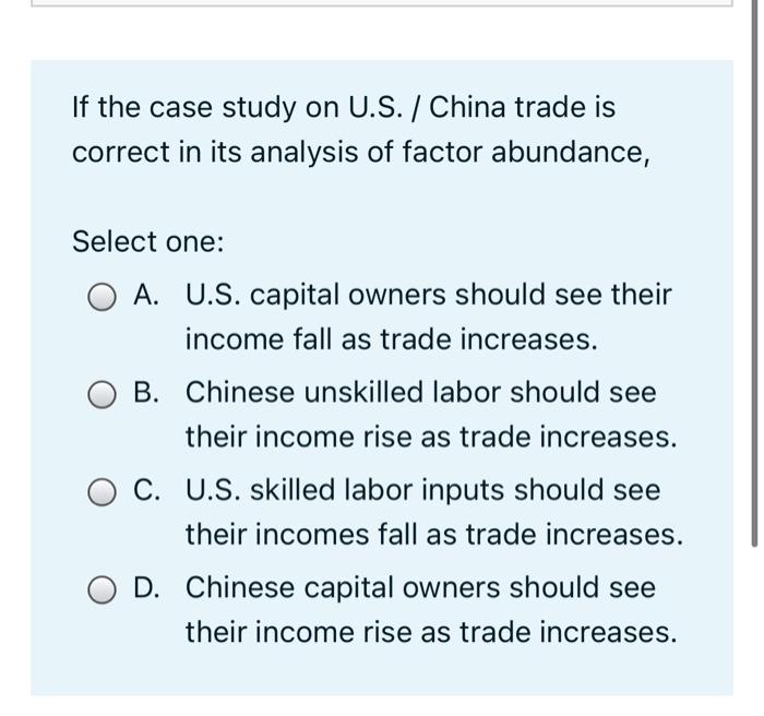 china trade policy case study