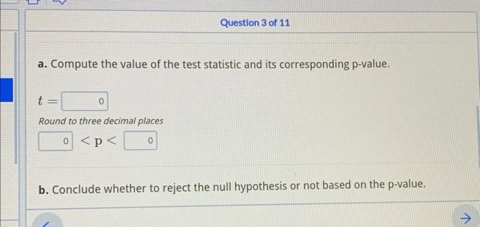 Solved Question 3 of 11 | Chegg.com