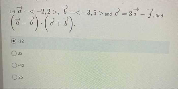 Solved Let A 2 2 T 3 5 And 37 7 Find Chegg Com