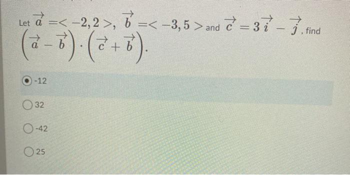 Solved Let A 2 2 T 3 5 And 37 7 Find Chegg Com