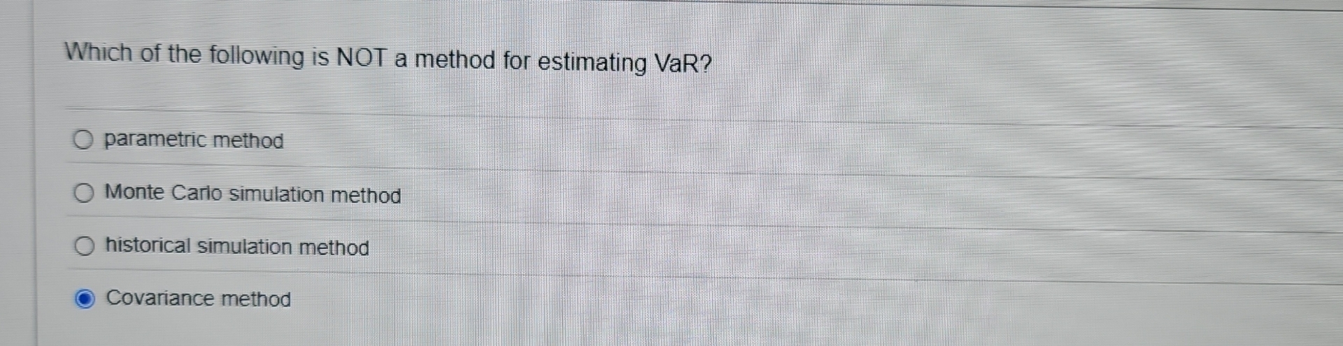 Solved Which of the following is NOT a method for estimating | Chegg.com
