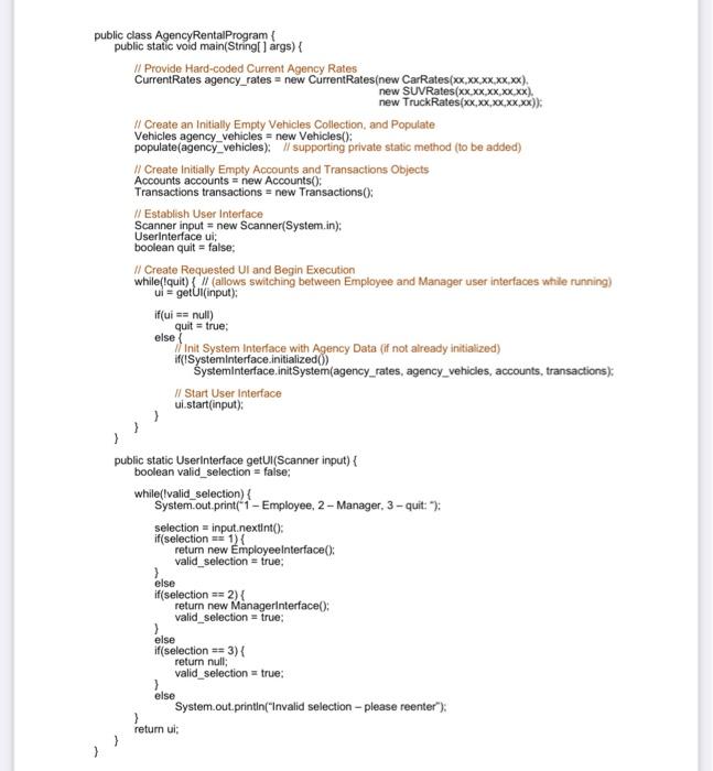 You are to develop a Java program, using an | Chegg.com