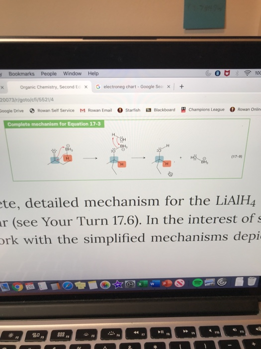 Solved Why Does The B Atom Throughout This Reaction Have A | Chegg.com