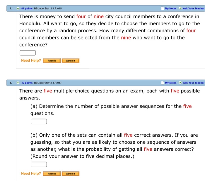 7. -11 points bbunderstat 12 4.r.015. my notes ask your teacher there is money to send four of nine city council members to a