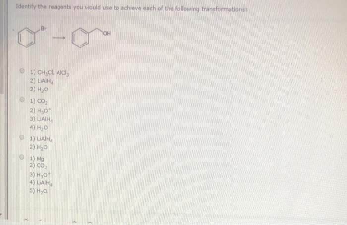 Solved Consider The Following Sequence Of Reactions And | Chegg.com