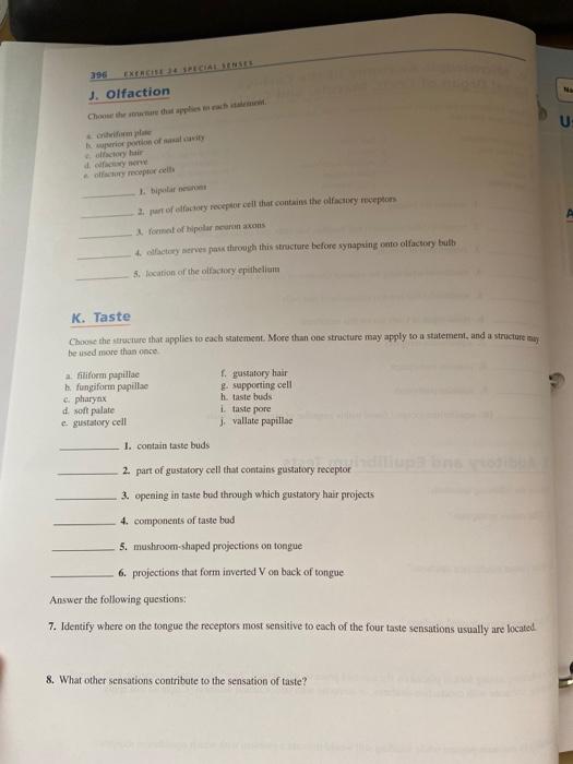 Solved Name Date Section Reviewing Your Knowledge EXERCISE | Chegg.com
