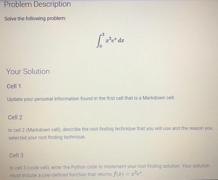 Solved 1. Utilize a numerical integration method to solve an | Chegg.com