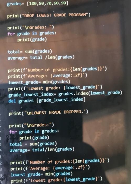 Solved Hello,could you solve this program for my python | Chegg.com