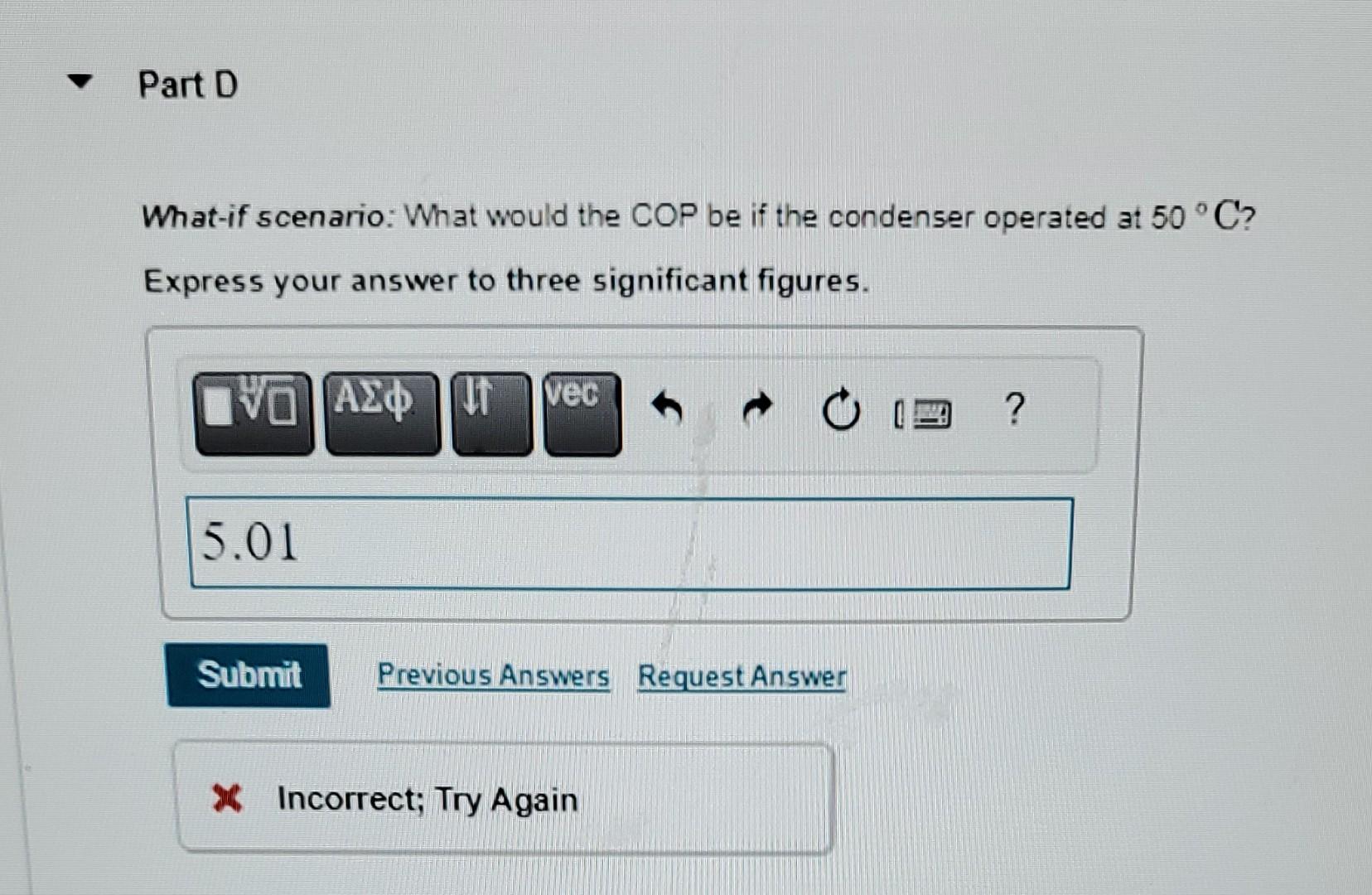 Solved An ideal refrigeration cycle