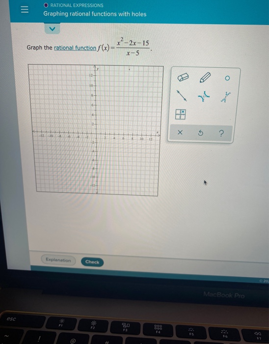 Solved O RATIONAL EXPRESSIONS III Graphing rational | Chegg.com