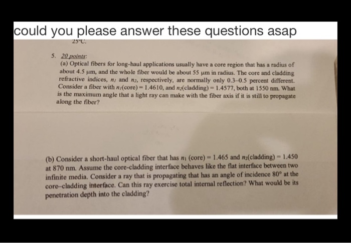 could you please answer these questions asap 25°C. 5. | Chegg.com