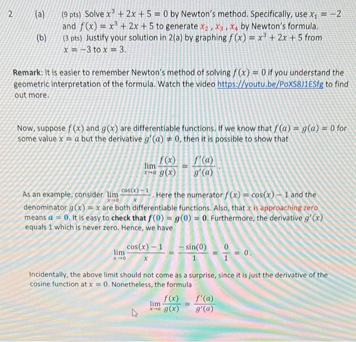 solved-2-a-9-pts-solve-x3-2x-5-0-by-newton-s-method-chegg
