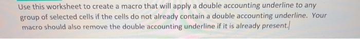 Solved can you please tell me how to add double accounting | Chegg.com