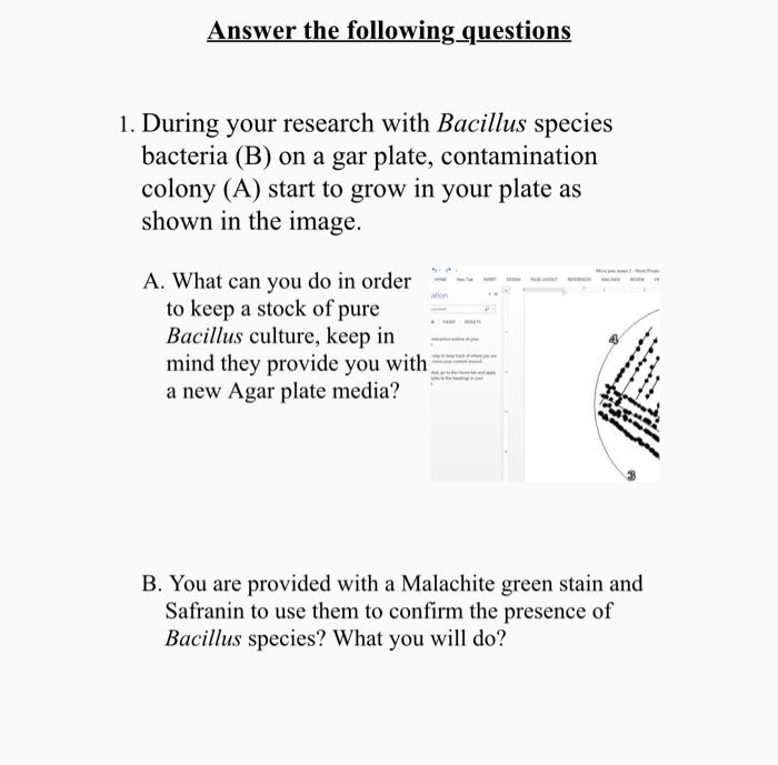 Solved Answer The Following Questions 1 During Your Rese Chegg Com chegg
