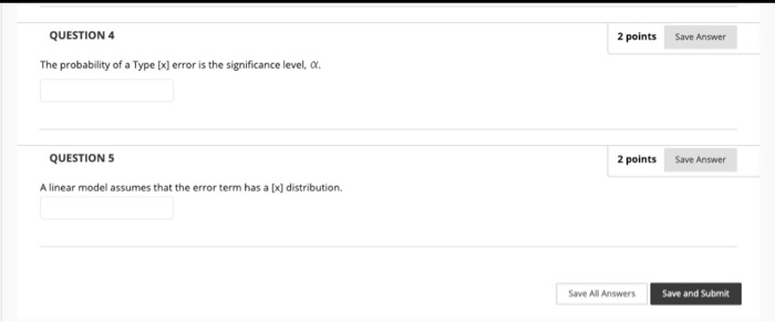 Solved QUESTION 4 2 points Save Answer The probability of a | Chegg.com