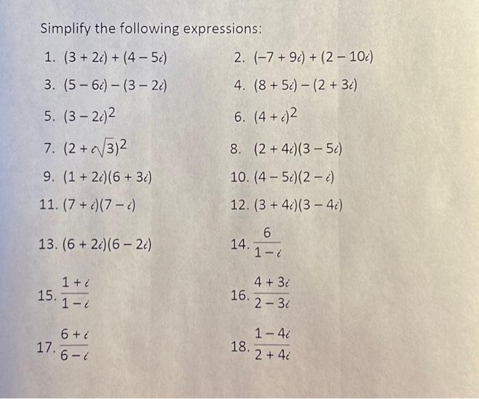 solved-simplify-the-following-expressions-1-3-2i-4-5i-chegg