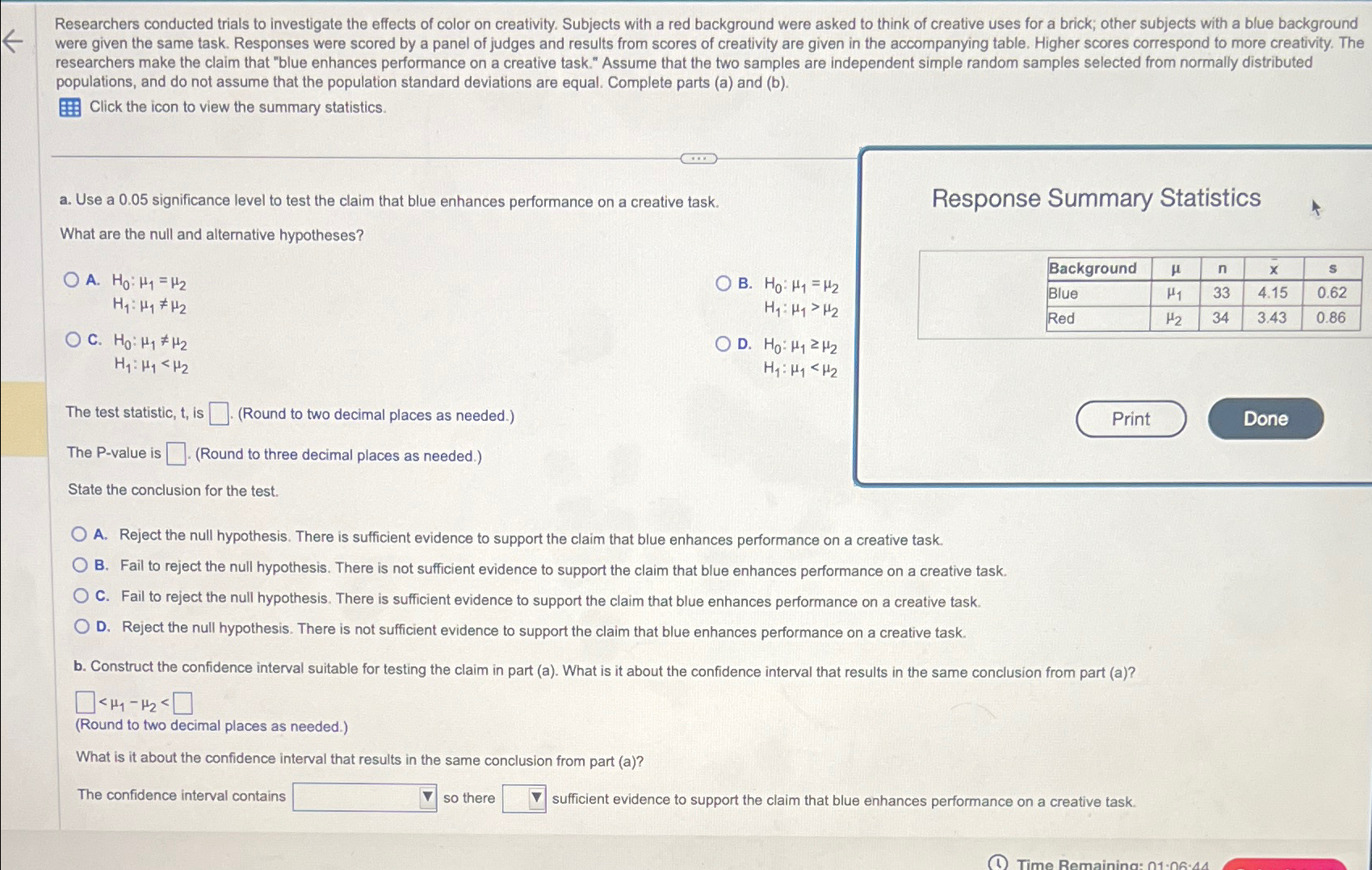 Solved Researchers Conducted Trials To Investigate The | Chegg.com