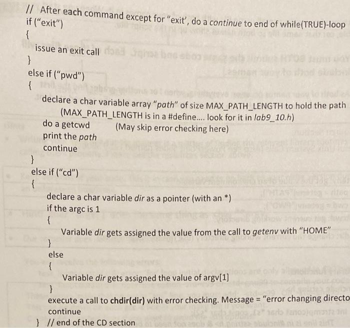 (Highlight indicates Provided Code.) */ Pseudo Code | Chegg.com