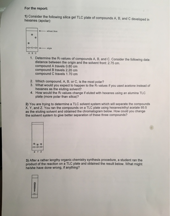 Solved For The Report 1 Consider The Following Silica G Chegg Com