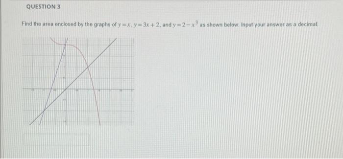 solved-find-the-area-enclosed-by-the-graphs-of-y-x-y-3x-2-chegg