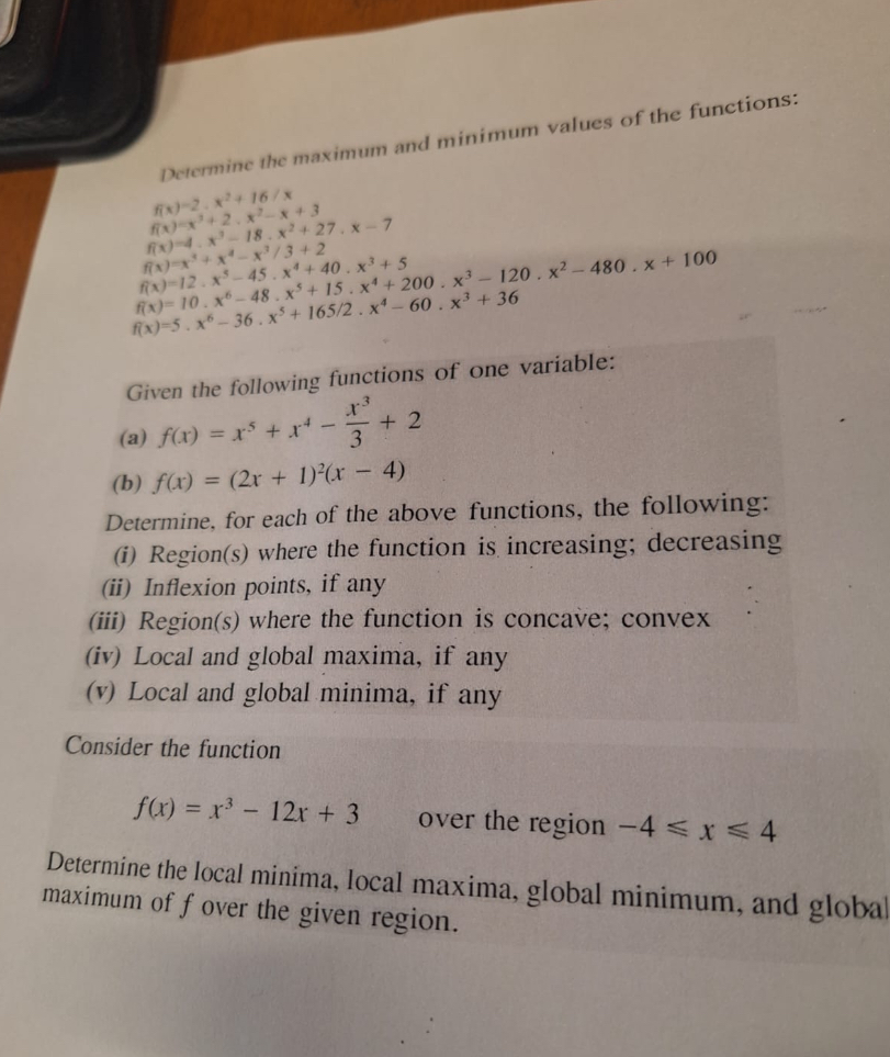 Solved Determine the maximum and minimum values of the | Chegg.com