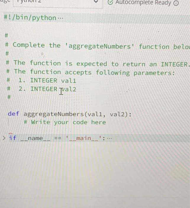 Solved 2. Number Aggregation Create a Function that take as | Chegg.com