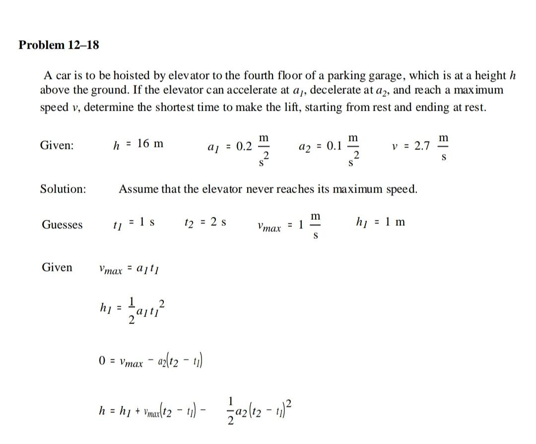 solved-problem-12-18-a-car-is-to-be-hoisted-by-elevator-to-chegg