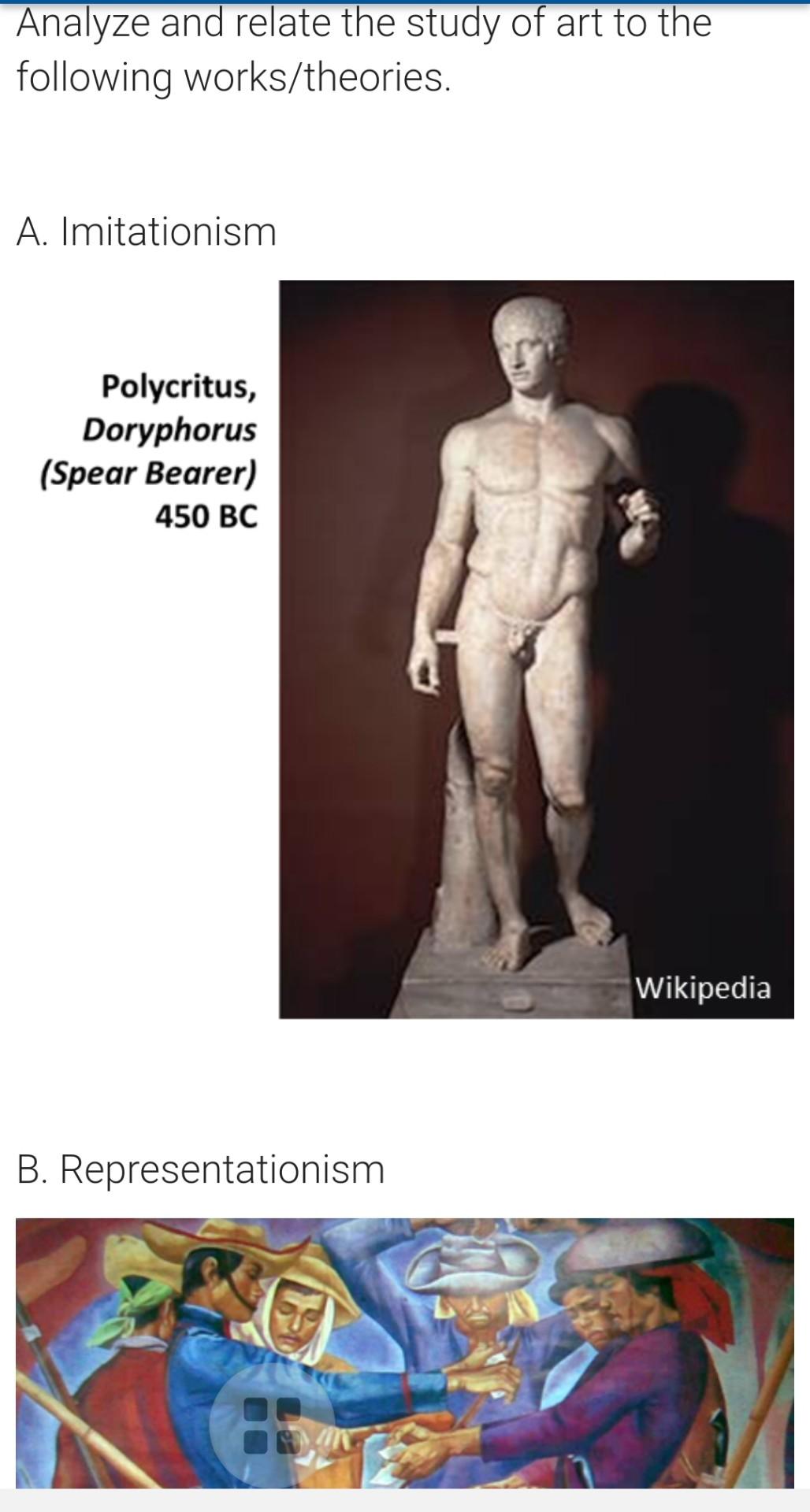 Solved Analyze and relate the study of art to the following | Chegg.com