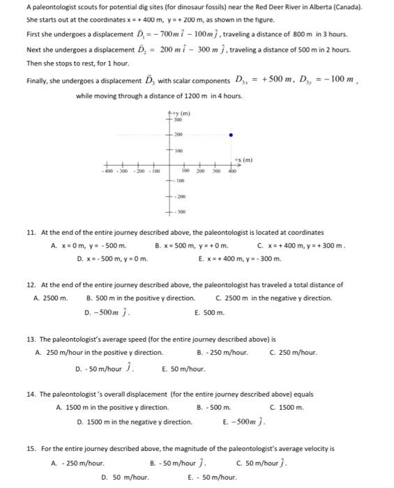 500 M Distance From My Location Solved A Paleontologist Scouts For Potential Dig Sites (For | Chegg.com