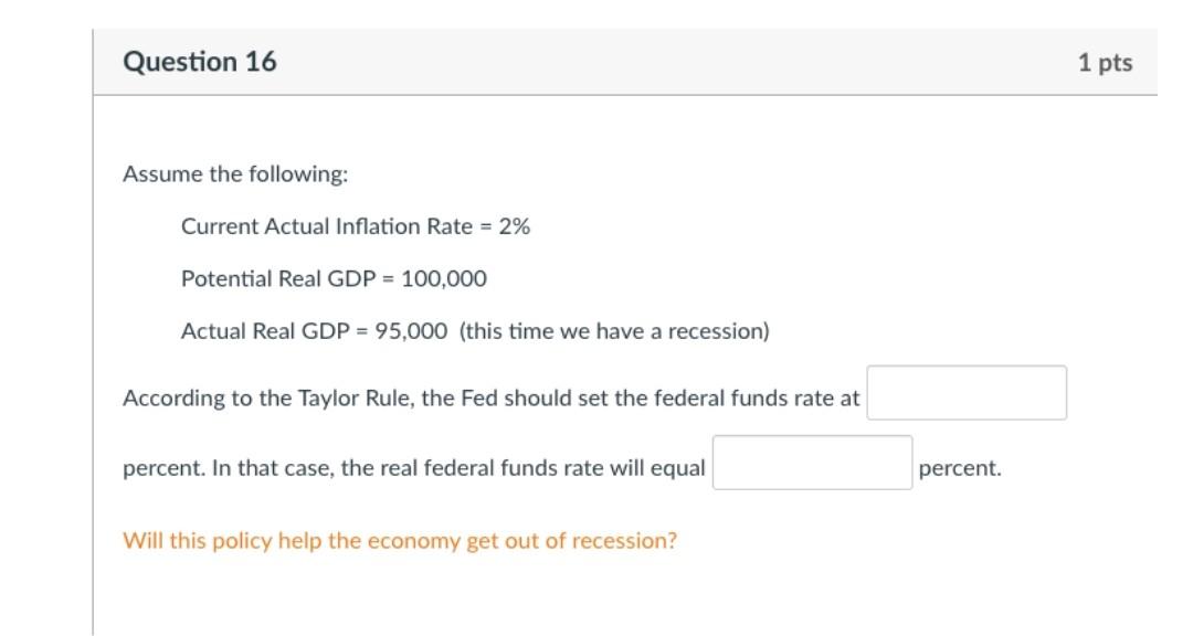 Solved Assume The Following: Current Actual Inflation Rate | Chegg.com